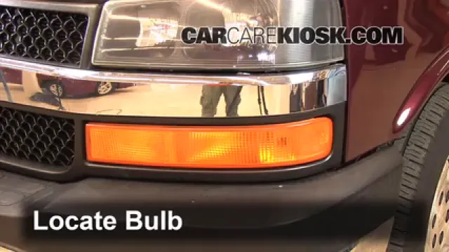 2005 Chevrolet Express 1500 5.3L V8 Standard Passenger Van Éclairage Feux de stationnement